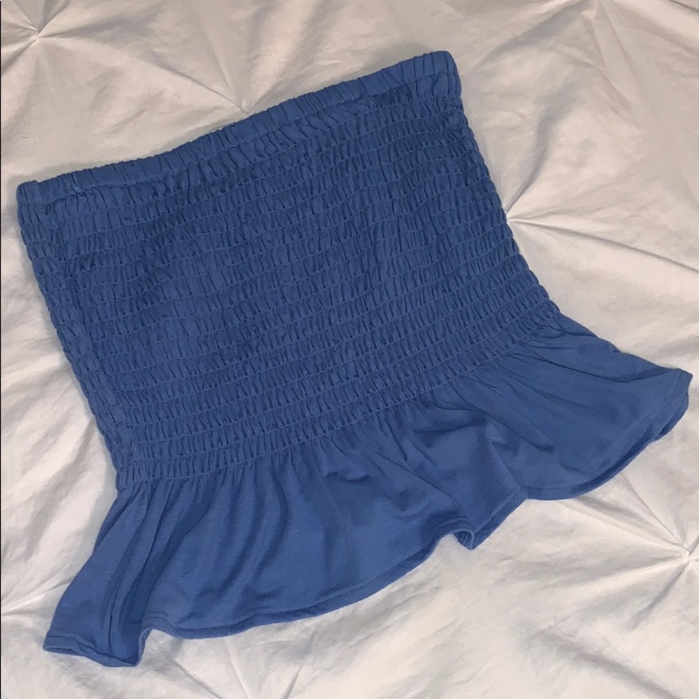 Bandeau Ruched Top